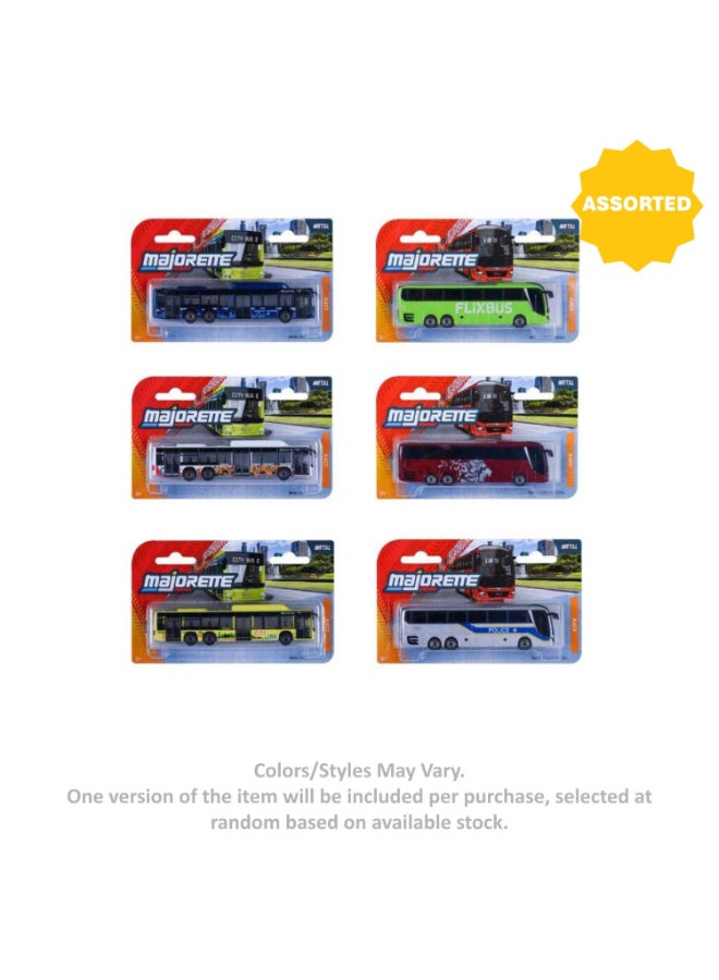 Majorette Metal City MAN Die-cast Bus (1:64, Assorted) - Image 1